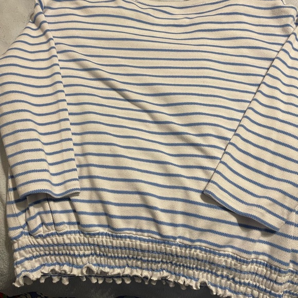 Long Sleeve. St John’s Bay Blue/White Top. Size XXL - Picture 5 of 5